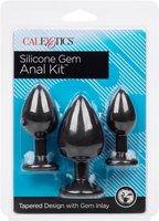 Silicone Gem Anal Kit – Set of 3 Graduated Anal Plugs > Anal Range > Butt Plug Kits