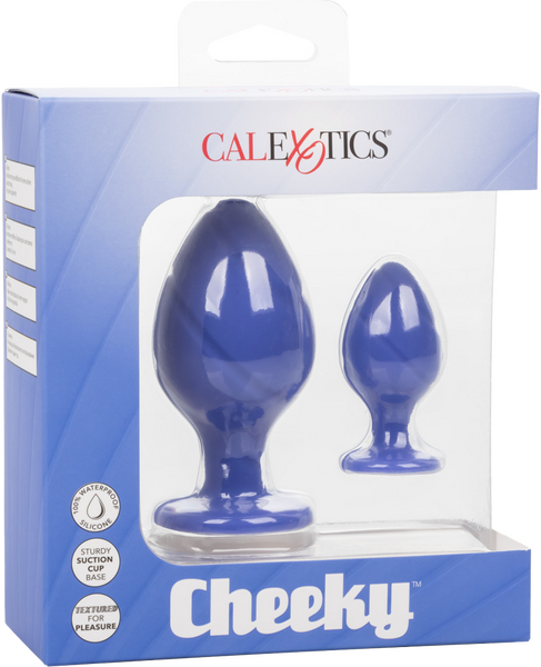 Cheeky Butt Plug Duo (Purple) – Playful Butt Plug Set > Anal Range > Butt Plug Kits