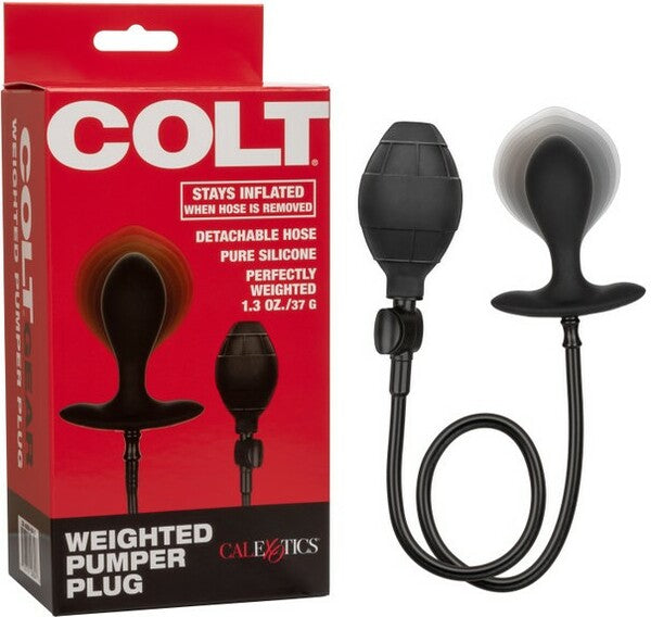 Colt Weighted Pumper Plug – Inflatable Silicone Probe 3 Inch Anal Plug > Anal Range > Tunnel and Stretchers