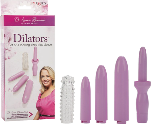 Dr. Laura Berman Intimate Basics Dilator Set – Body Safe ABS Vibrating Massager Dilator Set > Sex Toys > Dilators