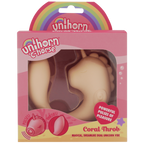 Ocean Peak Unihorn C-Horse Coral Throb – Soft Silicone Oscillating Tongue Vibrator > Vibrators > Unconventional