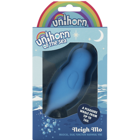 Unihorn of the Sea Neigh Mo Narwhal – Luxury Silicone Vibrator > Vibrators > Ladies > Clitoral Vibrators and Stimulators