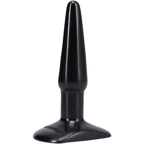 Classic Smooth Butt Plug Small Black > Anal Range > Butt Plugs