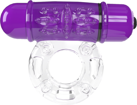 Owow 4B Low Pitch Bass (Grape) > Cock Ring > Vibrating