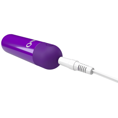 Rechargeable Bullet Vibrator (Purple) – Waterproof with 3 Speeds and Pulse Pattern Personal Massager > Vibrators > Mini Vibrators