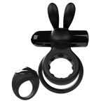 Ohare Remote Control Wearable Rabbit Vibrator (Black) – Rechargeable Waterproof Silicone Vibrator > Sex Toys > Couples Toys
