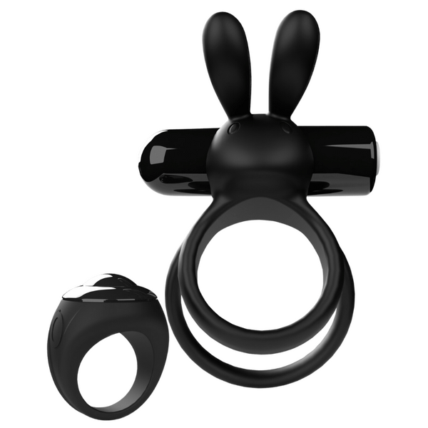 Ohare XL (Black) – Rechargeable Waterproof Remote Control Rabbit Vibrator > Sex Toys > Couples Toys