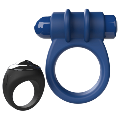 Remote Control Switch Vibe (Blue) – Rechargeable Waterproof Vibrating Cock Ring > Cock Ring > Vibrating