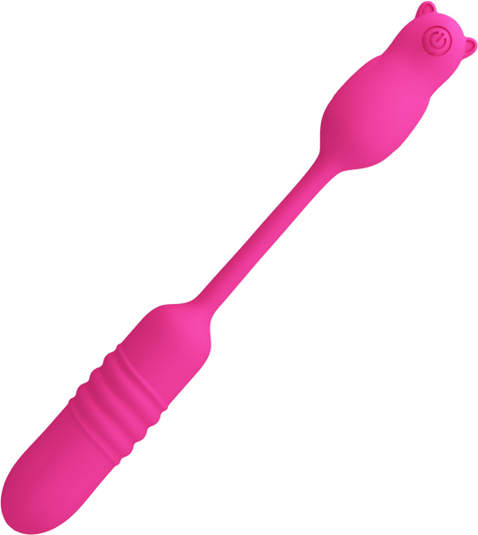 Pretty Love Nobikuma – Rechargeable Silicone Thrusting Bullet Vibrator > Vibrators > Mini Vibrators