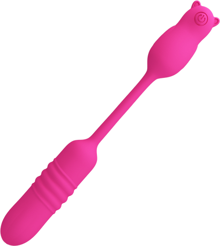 Pretty Love Nobikuma – Rechargeable Silicone Thrusting Bullet Vibrator > Vibrators > Mini Vibrators