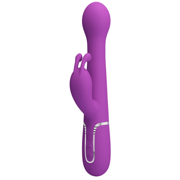 Pretty Love Twinkled Tenderness Thrusting Dual Motor Rabbit Vibrator > Vibrators > Ladies > Rabbit Main image