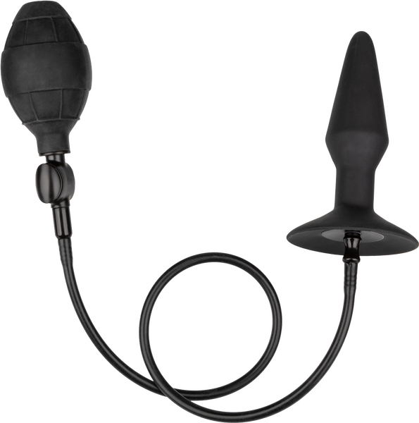 CalExotics Medium Silicone Inflatable Plug – Inflatable Anal Plug with Detachable Hose > Anal Range > Tunnel and Stretchers