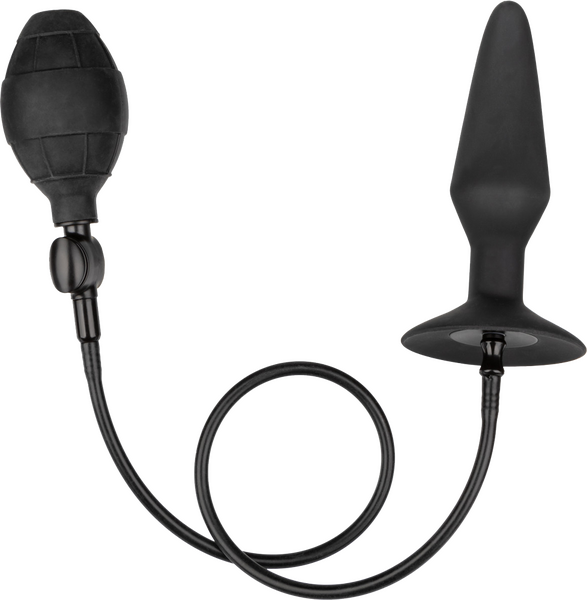 CalExotics Medium Silicone Inflatable Plug – Inflatable Anal Plug with Detachable Hose > Anal Range > Tunnel and Stretchers