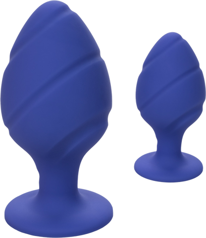 Cheeky Butt Plug Duo (Purple) – Playful Butt Plug Set > Anal Range > Butt Plug Kits