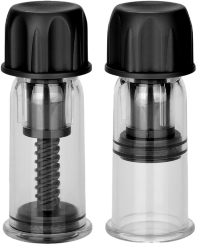Colt Nipple Pro-Suckers (Black) – Adjustable Suction Nipple Clamps > Sex Toys > Nipple Suckers