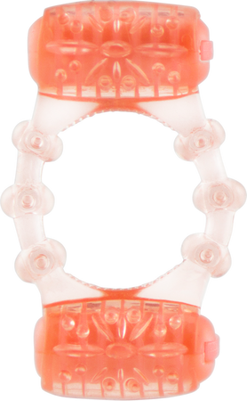 Two-O Vibrating Ring – Dual Motor Stretchy Silicone Couples Vibrator Ring > Cock Ring > Vibrating