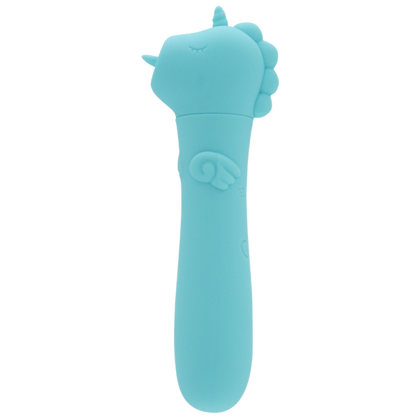 Karma Lilac Unihorn USB (Blue) – Compact Rechargeable Silicone Vibrating Bullet > Vibrators > Ladies > Clitoral Vibrators and Stimulators
