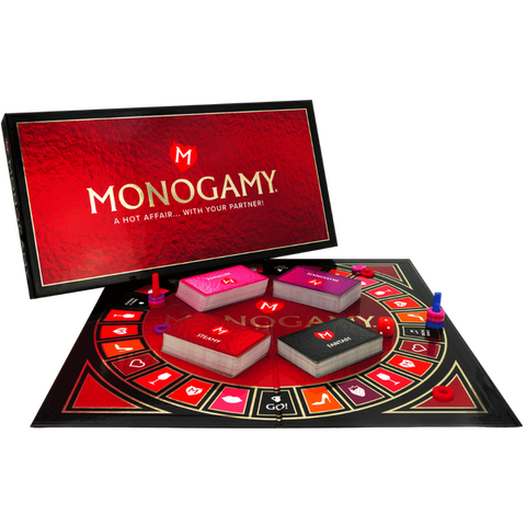 Monogamy – Couples Board Game with Over 400 Seductive Ideas and Three Levels of Play > Novelties > Board Games