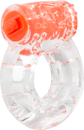 Screaming O Colour Pop Quickie Plus – Stretchy Vibrating Erection Ring with Clitoral Stimulator > Cock Ring > Vibrating