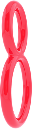 Ofinity Double Erection Ring > Cock Ring > Single