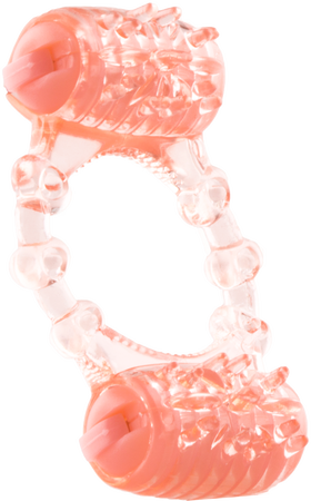 Two-O (Pink) > Cock Ring > Vibrating