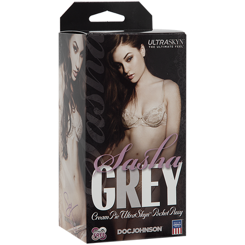 Sasha Grey Ultraskyn Cream Pie Pocket Pussy – Ultra-Realistic Pocket Pussy