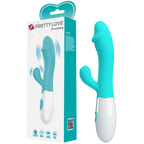 Snappy G-Spot Rabbit Vibrator – Dual Stimulator with Flexible Design Seafoam > Sex Toys For Ladies > G-Spot Vibrators