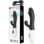 Snappy G-Spot Rabbit Vibrator – Dual Stimulator with Flexible Design Black > Sex Toys For Ladies > G-Spot Vibrators
