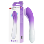 Elemental G-Spot Vibrator – 30 Function Curved Vibrator Purple White > Vibrators > G-Spot