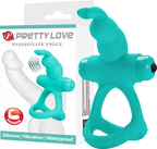 Passionate Figgy – Waterproof Silicone Vibrator Turquoise > Sex Toys > Couples Toys