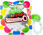 Screaming O ColorPop Quickie – Disposable Stretchable Vibrating Ring Green > Cock Ring > Vibrating