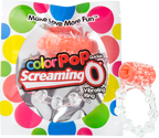 Screaming O ColorPop Quickie – Disposable Stretchable Vibrating Ring Orange > Cock Ring > Vibrating