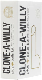 Clone-A-Willy Plus With Balls (Light Tone) Beige > Dildos > Mould Your Own Kits