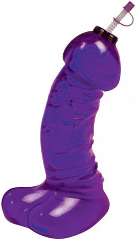 Dicky Chug Sports Bottle – 16 Ounce Penis Shaped Sports Bottle Purple > Novelties > Bachelor & Bachelorette Items