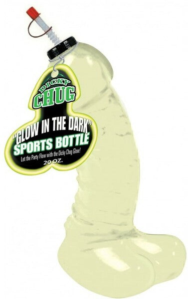 Dicky Chug Sports Bottle – Large Capacity Hydration Bottle with Anatomical Design Clear > Novelties > Gag Gifts