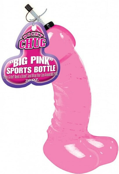 Dicky Chug Sports Bottle – Large Capacity Hydration Bottle with Anatomical Design Pink > Novelties > Gag Gifts
