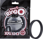 RingO Pro XXL – Stretchy 2.25 Inch Diameter Silicone Erection Enhancer Ring Black > Cock Ring > Single