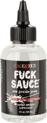 Fuck Sauce Water-Based Lubricant - Premium Super-Slick Formula, 4 Fluid Ounces Personal Lubricant 4 fl. oz. > Lube > Speciality Exempt