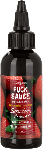 Fuck Sauce Flavored Water-Based Lubricant – 2 Fl. Oz. Strawberry | Watermelon Strawberry > Lube > Flavoured