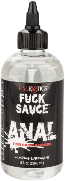 Fuck Sauce Anal Numbing Lubricant – Premium Water-Based Lidocaine-Infused 8oz Default Title > Lube > Speciality