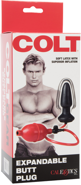 Colt Expandable Butt Plug – Adjustable Inflatable PVC and ABS Anal Toy with 4-Inch Insertable Length > Anal Range > Tunnel and Stretchers