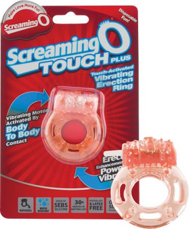 Screaming O Touch Plus Orange > Cock Ring > Vibrating