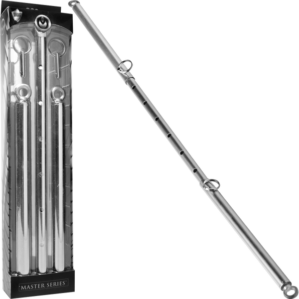 Adjustable Steel Spreader Bar – Durable Steel BDSM Accessory with Eyebolts > Bondage Gear > Restraints