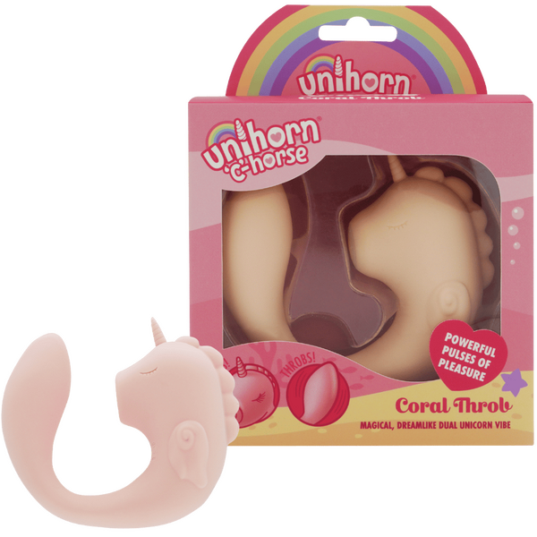 Ocean Peak Unihorn C-Horse – Soft Silicone Tail Oscillating Tongue Vibrator > Vibrators > Unconventional