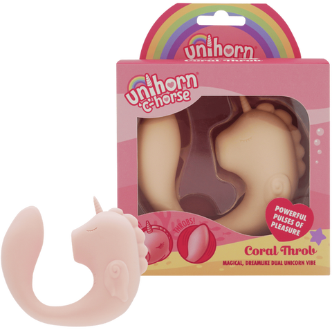 Ocean Peak Unihorn C-Horse – Soft Silicone Tail Oscillating Tongue Vibrator > Vibrators > Unconventional