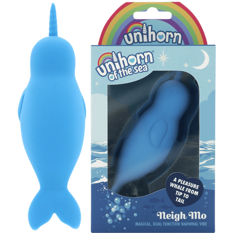 Unihorn of the Sea Neigh Mo Narwhal – Luxury Silicone Vibrator > Vibrators > Ladies > Clitoral Vibrators and Stimulators