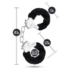 Temptasia Beginner Black Bondage Cuffs with Adjustable Fit > Bondage Gear > Handcuffs