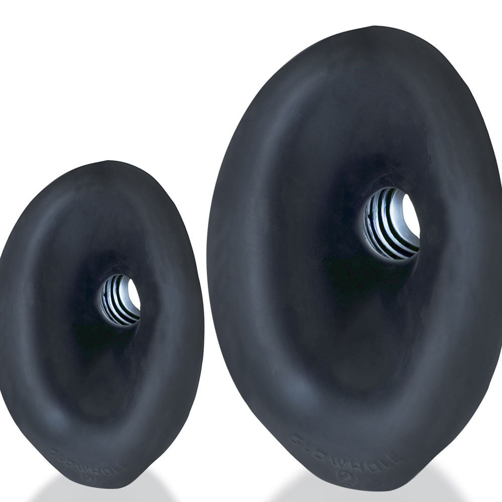 Morph Hole 2 - Large - Black Ice Butt Plugs - Hollow