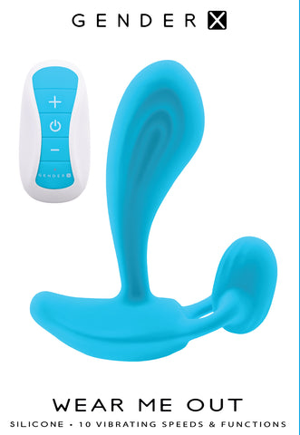 Gender X WEAR ME OUT - 3 Position Vibrating Toy Couples Toys