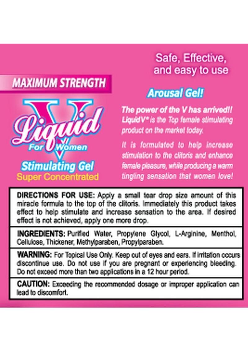 Liquid V Clitoral Stimulating Gel – Thick Formula 3 Tube Box Clitoral Stimulation Gel > Essentials > Womens Enhancers
